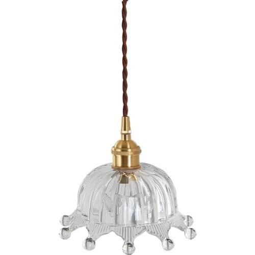 Nordic brassiness Glass pendant light Living room lights Bedroom / aisle / corridor E27 E14 110v 220v LED bulb 5w OS-22