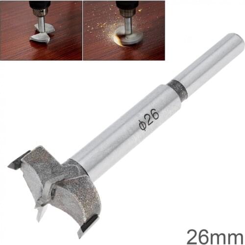 26mm Tungsten Steel Hard Alloy Wood Drill Bits Woodworking Hole Opener for Drilling