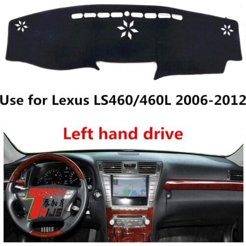 TAIJS Factory Anti Dust Polyester Fibre Car Dashboard Cover For Lexus LS460/460L 2006 2007 2008 2009 2010 11 12 Left hand drive