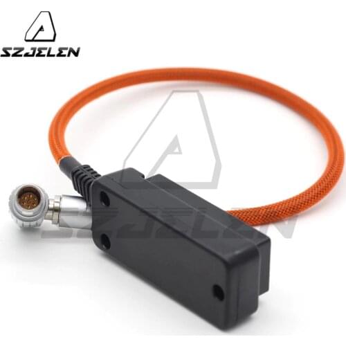 ARRI EXT 7pin power to 4-Port P-Tap Female Hub Adapter Splitter for ARRI/RED/SONY Camera Power Supply Distributor