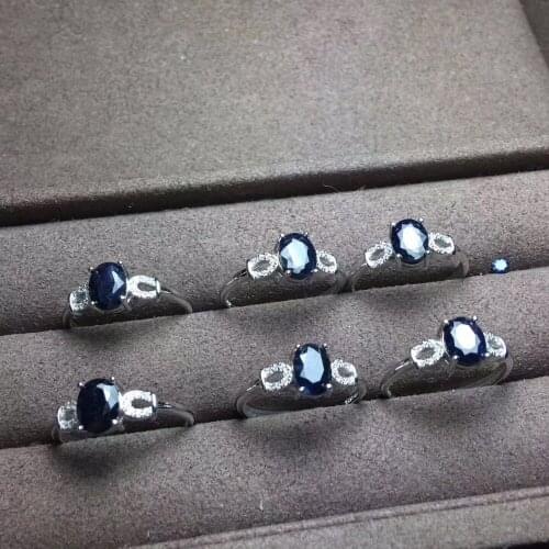 Hot sale 2019 Round Shape Fine 925 Solid Sterling Silver Jewellery Rings For women