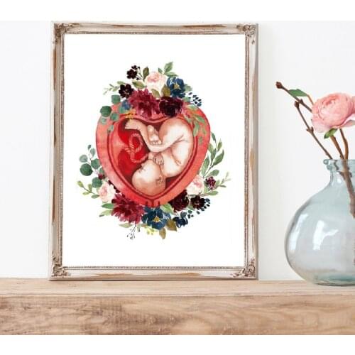 5D Diy Full Square/Round Diamond Painting Midwife Gift Rhinestone Mosaic Pregnancy Figure Diamond Embroidery Home Decoration