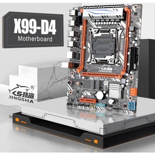 Jingsha X99 D4 M-ATX Desktop Motherboard LGA 2011-v3 E5 v3 CPU DDR4 RAM Supports E5 2680V3 2620V3 2650V3 2680 V3 E5 2678V3