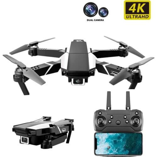New mini Drone 4k HD Dual Camera Visual Positioning 1080P WiFi Fpv Drone Height Preservation Rc Quadcopter S62 Pro Drones Toys