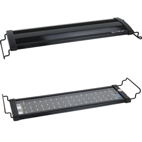 Aquarium full spectrum LED light, home indoor fish tank lighting lamp.Clip light, bracket fixed light.Telescopic support lamp