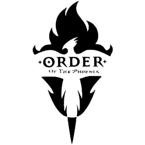 Order of the Phoenix Cosplay Tatoo from Harry Free Shipping for Halloween and Christmas