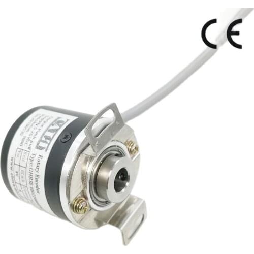 5-26V CALT 38mm 6mm blind hole rotary encoder 100 200 500 600 1000 1024 2000 2500 3600 PPR push pull output 10-30V