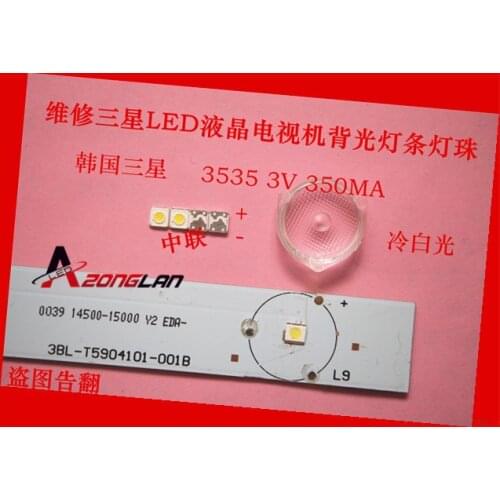 5000PCS/Lot FOR Maintenance Samsung led LCD TV backlight light source light source light strip 3537 3535 3V beads