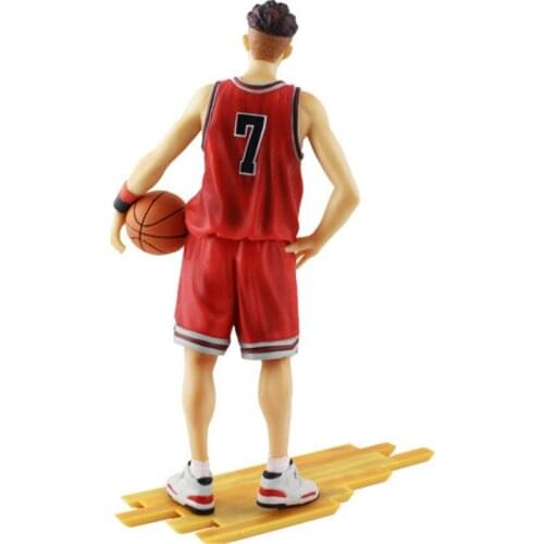 Anime Slam Dunk Shohoku Miyagi Ryota No.7 PVC Action Figure Basketball Hanamichi Sakuragi Collectible Model Toy Doll 21cm