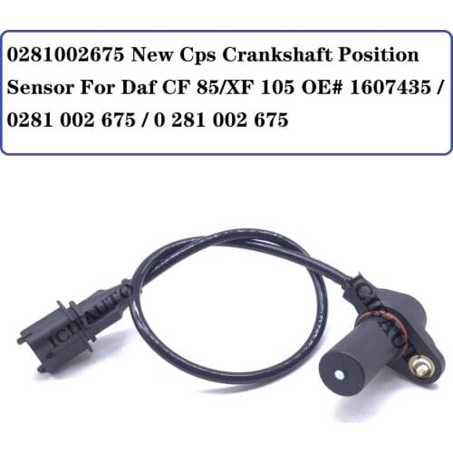 0281002675 New Cps Crankshaft Position Sensor For Daf CF 85/XF 105 OE# 1607435 / 0281 002 675 / 0 281 002 675