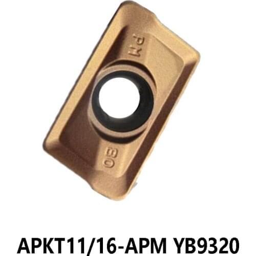 Original APKT11T308-APM APKT11T312-APM APKT11T320 APKT160408 APKT160412-APM APKT160416-APM APKT160424-APM YB9320 Carbide Inserts