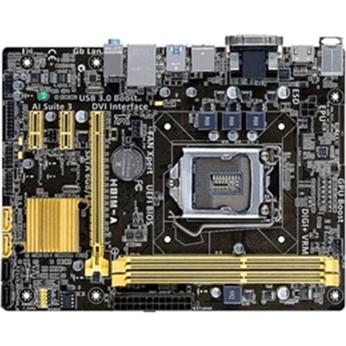 For Asus H81M-A Desktop Motherboard H81 Socket LGA 1150 i3 i5 i7 DDR3 16G Micro-ATX UEFI BIOS Original Used Mainboard Hot Sale