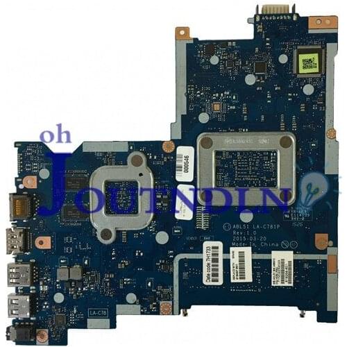 JOUTNDLN FOR HP 15-AF Laptop Motherboard 818487-001 818487-501 818487-601 W/ A6-6310 CPU 216-0867030 GPU ABL51 LA-C781P DDR3