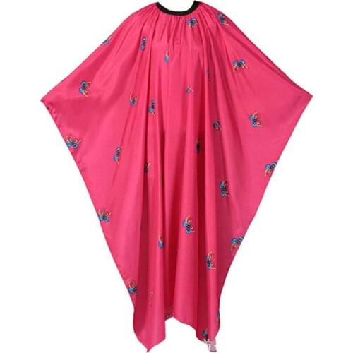 Professional Hair Salon Cloth Hairdressing Cape Cloak Haircut Gown Hair Styling Apron for Home Barber Shop (Random Color)