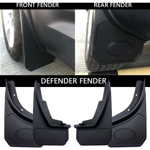 Front Rear Mudguard Splash Guards Fender Mudflaps For 2020 Defender Car Mud Flaps car accessories