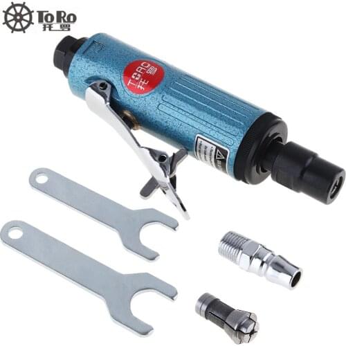 1/4" Straight Shank Collet Pneumatic Grinding Machine Air Die Grinder for Grinding / Engraving / Tire Repair / Polishing