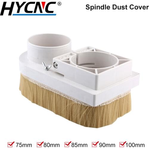 70mm 80mm 85mm 90mm Woodworking Machinery Dust Collector Dust Cover Brush, CNC Spindle Motor Milling Machine Milling Tool