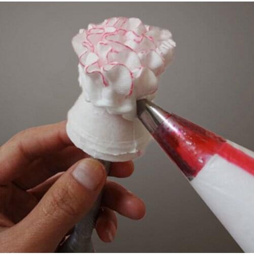 New Arrival Cake Decorating Piping Rod- Cream Roses Flower Holder Cake Decor Aluminum Sticks Baking Pastry Tools