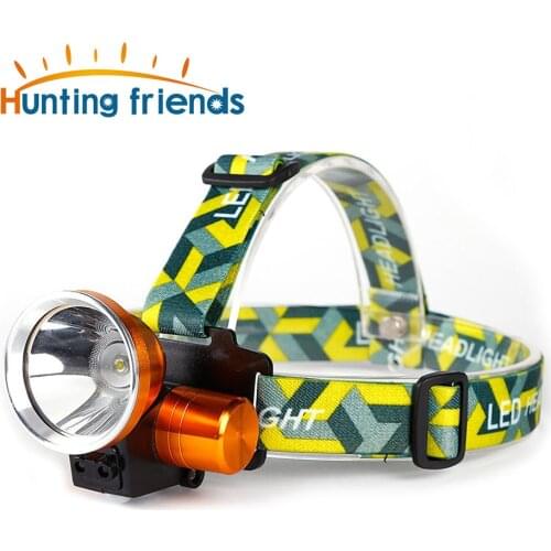 Super Bright LED Rechargeable Sensor Headlamp 3000 Lumen Spotlight 18650 Battery Headlight Waterproof Searchlight Flashlight