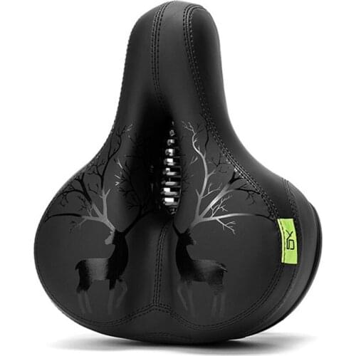 Bicycle Saddle Cycling Equipment Reflective Mountain Bike Seat Package Seat Cushion Soft Big Butt Seat Bicycle Accessories