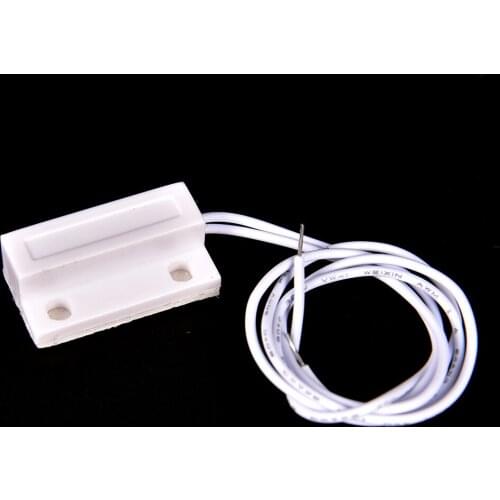 One Piece Recessed Magnetic Window/Door Contacts Security Alarm Switch Reed W/Adhesive Normally Closed NC 100 V DC