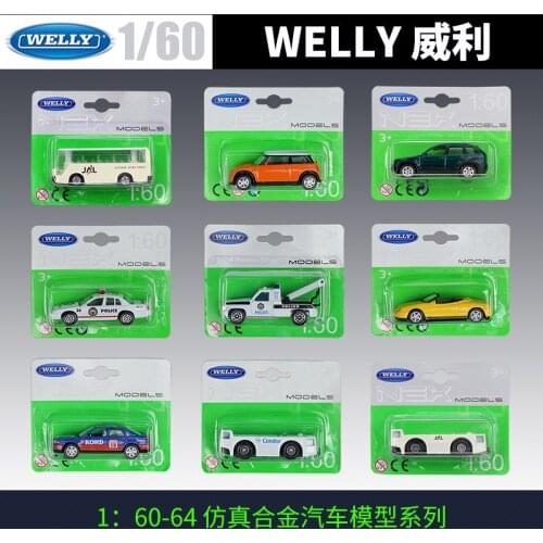 Welly 1:60 BMWX5 Lamborghini Toyota Alfa Romeo AudiA4 BenzCL600 Aviation Model Car Metal Diecast Model Race Car Kids Toys Gift