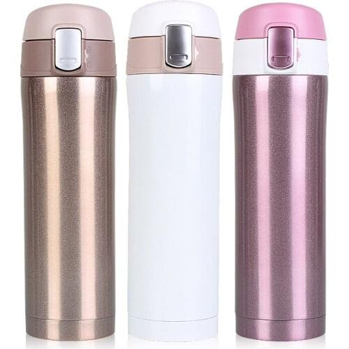 Japanese style stainless steel vacuum cup vacuum cup womens child thermos