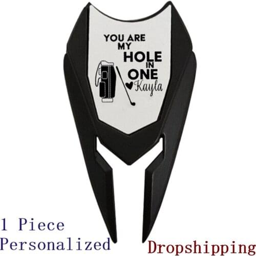 Golf Ball Marker 1pc Personalized Custom Engraved Golfer Accessories Wooden Groomsmen Gifts for Dad Boyfriend Dropshipping GLC36