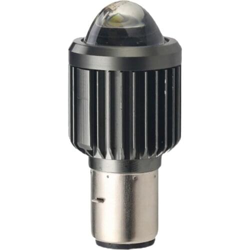 1pcs H4 H6 BA20D White Yellow Motorcycle Headlight Lens Lamp Scooter Fog Lights Moto Led CSP Bulbs ATV Accessories 6000K 3000K