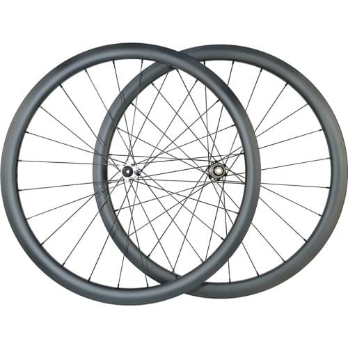 1318g 700c 35mm x 28mm straight pull road disc carbon wheels UD 3K 12K QR 12mm 15mm 135mm 142mm XDR 12V Cyclocross Bike wheelset
