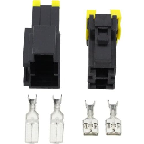 2 Pin Auto 9.5 Series Male and Female Kit Waterproof Electrical Large Heavy Current Connector Plug DJ7021Y-9.5-11/21 2P