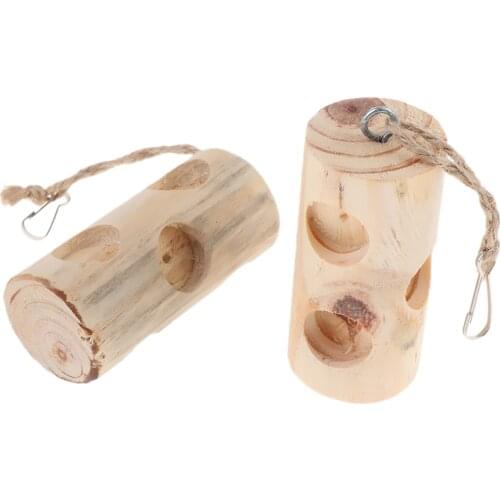 2 Pcs Bird Toy Swing for Parrot Macaw African Grey Cockatoo Eclectus