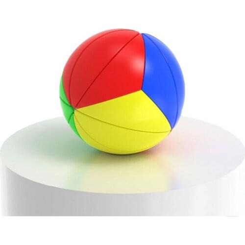 Yongjun 3D Magic Cube Yeet Ball Cube Anti Stress Round shape Speed Cube Learning Educational Toy for Children cubo magico