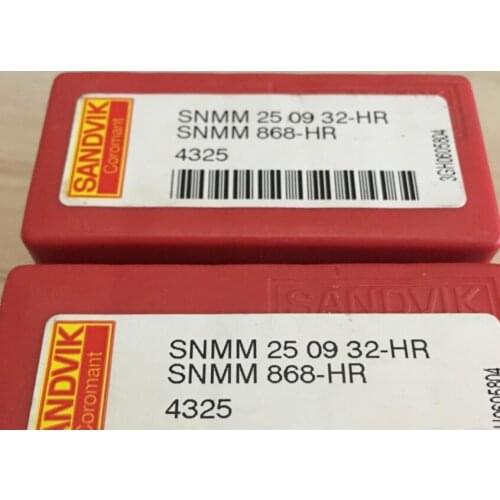 5PCS CARBIDE INSERT SNMM 250932-HR 4325