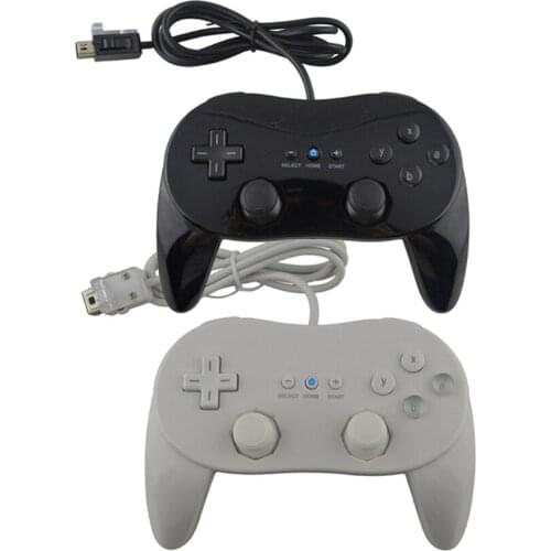 50pcs High quality Classic 2 Wired Game Controller Gaming Remote Pro Gamepad For W-i-i