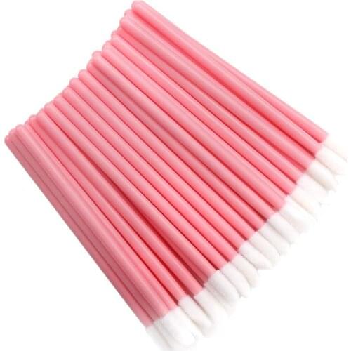 500pcs Disposable Lip Brush Set Lipstick Mascara Wands Brush Cleaning Eyelash Eyebrow Make Up Applicators tools