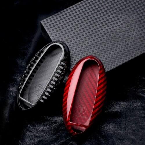 Car Accessories Carbon Fiber Key Cover Case Key Shell For Nissan Teana X-trail Qashqai Tiida Lannia Sunny Livada Styling