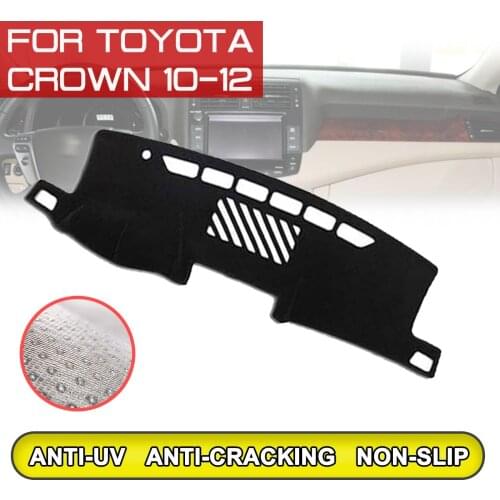 For Toyota Crown 2010 2011 2012 Car Dashboard Mat Anti-dirty Non-slip Dash Cover Mat UV Protection Shade