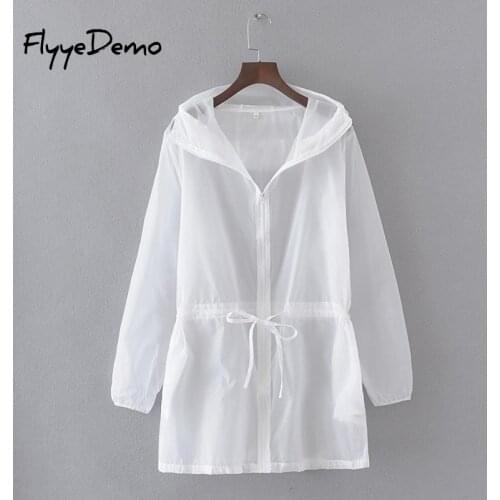 FlyyeDemo Women's White Jackets