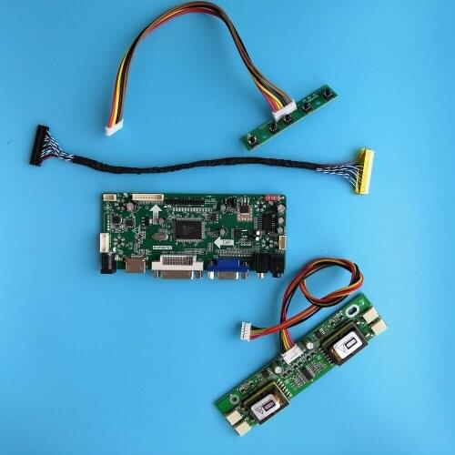 Kit for LM230WF1-TLAA M.NT68676 DIY Controller board VGA DVI Screen Panel 23" 1920X1080 Driver LVDS 4 lamps 30pin