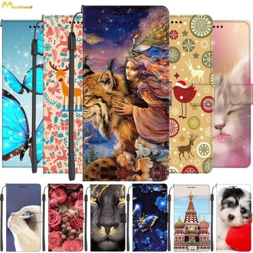 Leather Case For Samsung A6 Plus 2018 Flip Cases Wallet Phone Cover For Samsung Galaxy A6 2018 Luxury Bag Magnetic Book Covers