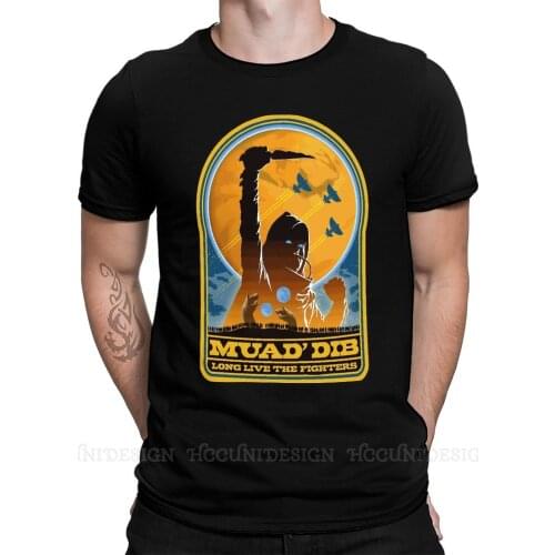 Mens MUAD' DIB T Shirts Dune Frank Herbert TV Mysterious 100% Cotton Clothing Funny Short Sleeve Crewneck Tee Shirt