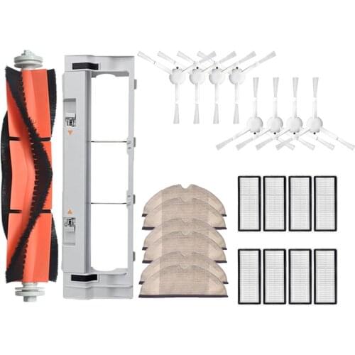 Side brushes HEPA filter Mop Rag wheel roller main brush cover for XIAOMI mijia 1C STYTJ01ZHM Robot Vacuum Cleaner Spare Parts