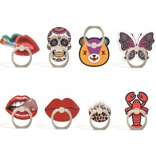 Newest Fashion Phone Ring Holder Mobile Phone Holder Stand Finger Ring Holder Suporte Celular For iPhone Samsung Table