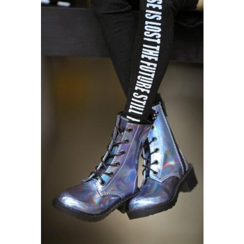 BJD shoes are suitable for1/3 SD13 uncle SSDF 5TH ID ID Big Foot shoes exclusive shiny boots laser Martin boot boots boots boots