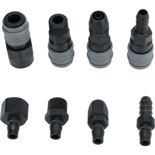 Plastic Steel C type Pneumatic Fittings PU Tube Quick Connector Self-locking Quick Coupling Accessories Gas Air Pipe Connector