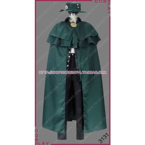 Fate/Grand Order Avenger The Count of Monte Cristo Edmond Dantes King of the Cavern Uniform Outfit Game Cosplay Costume S002