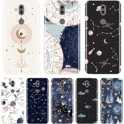 TPU Back Cover For Nokia 2.1 3.1 5.1 6.1 7.1 Plus Soft Silicone Art Star Space Abstract Phone Case For Nokia 2.1 3.1 5.1 6.1 7.1
