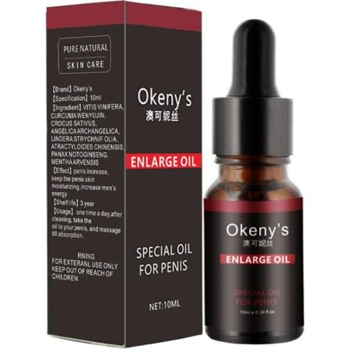 10ml Men Penis Growth Increase Enlarge Oil Moisturizing Massage Health Care sex toys Improve apathy and extend sex time