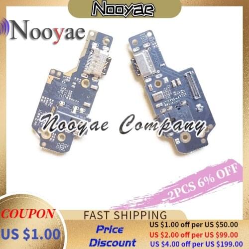 Novaphopat For Redmi Note8 Micro USB Charger Charging Port Connector Flex Cable Redrice Note 8 Mic Microphone Tracking